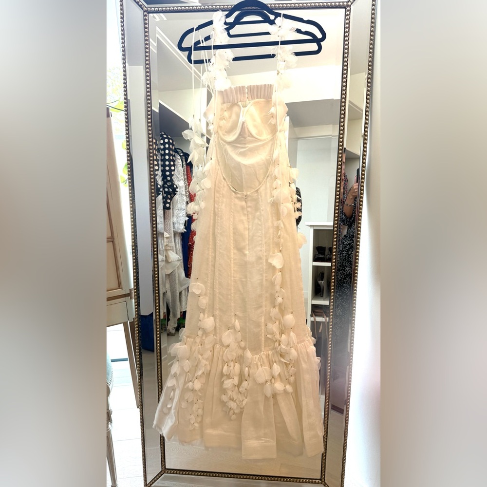 Zimmermann White Strapless Dress - Picture 9 of 11